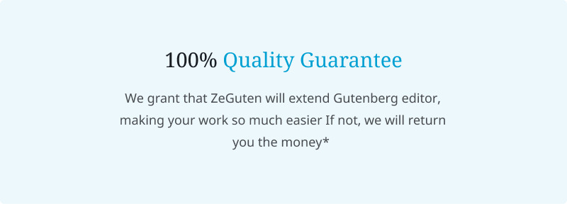 ZeGuten Gutenberg Plugin to Build a Competitive Website WordPress Plugin - Features Image 7