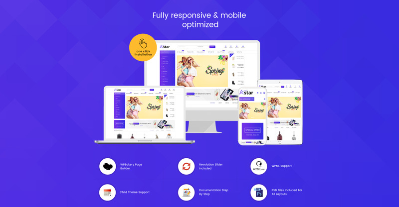 A-Star - Multi Purpose Store WooCommerce Theme - Features Image 2