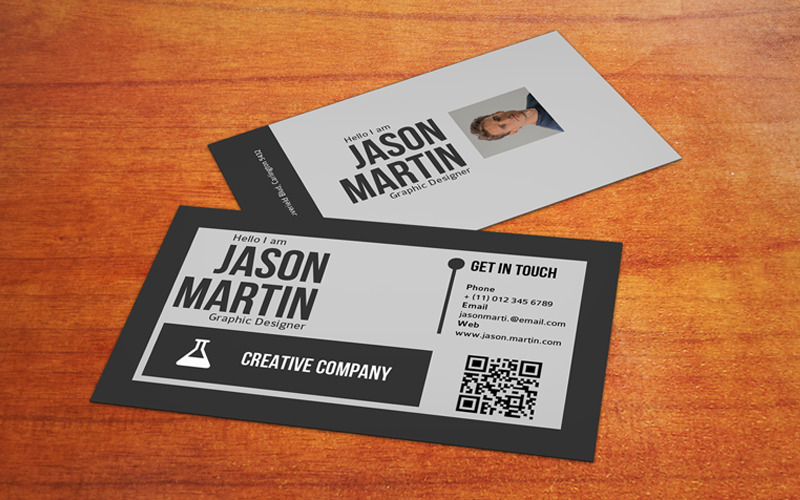 Redo - Business card V1 - Corporate Identity Template - Features Image 1