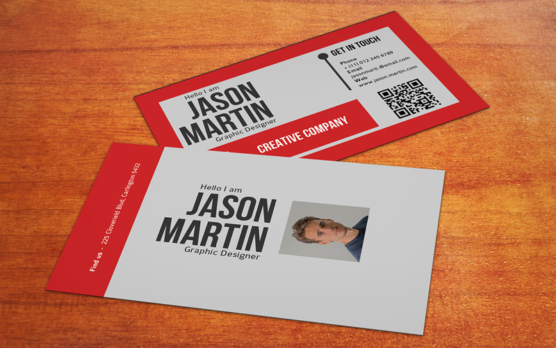 Redo - Business card V1 - Corporate Identity Template - Features Image 2