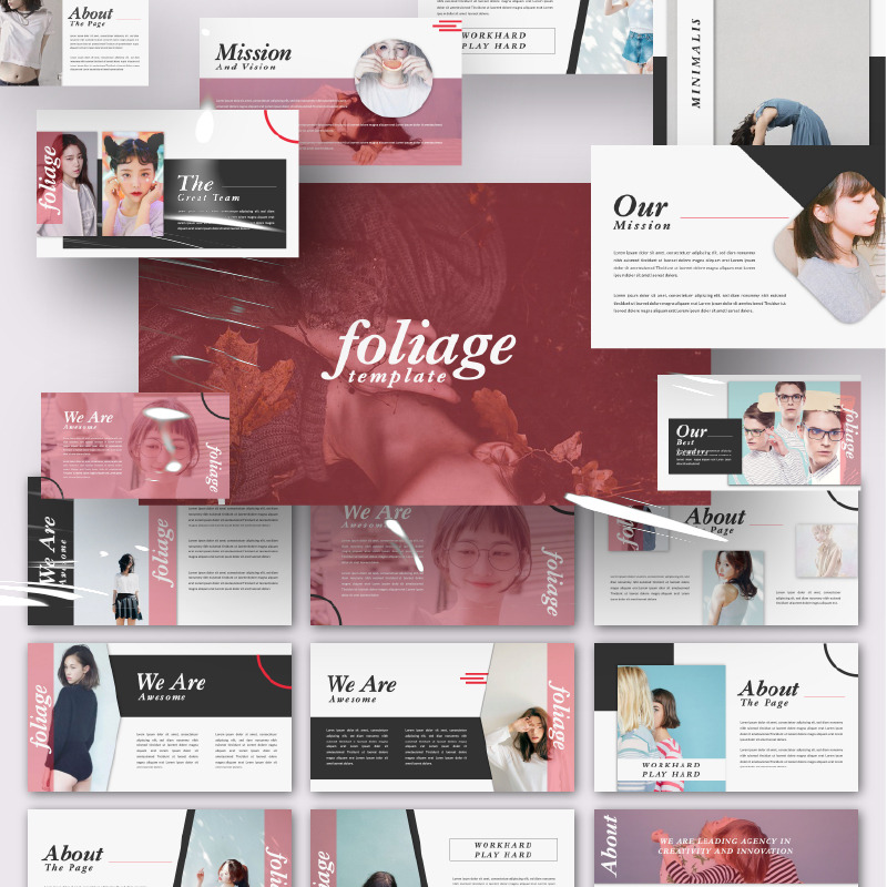 叶子演示文稿Google幻灯片 - Features Image 1
