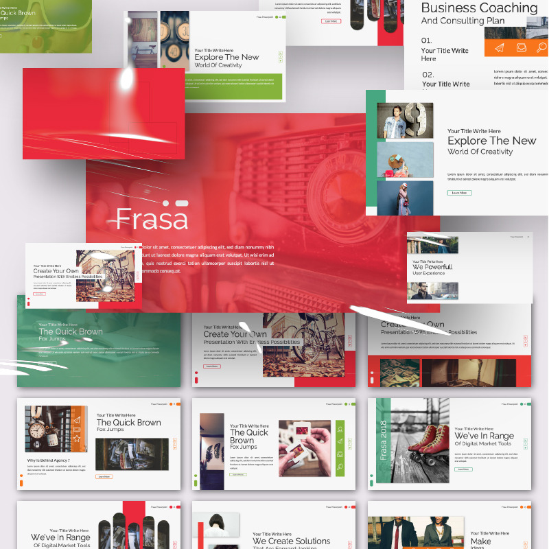 Frasa Presentation PowerPoint Template - Features Image 1