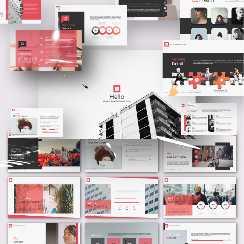 Ciao presentazione - modello di Keynote - Caratteristiche Immagine 1