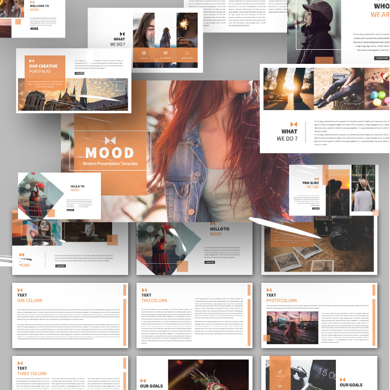 Лайка Шаблон презентации PowerPoint - Features Image 1