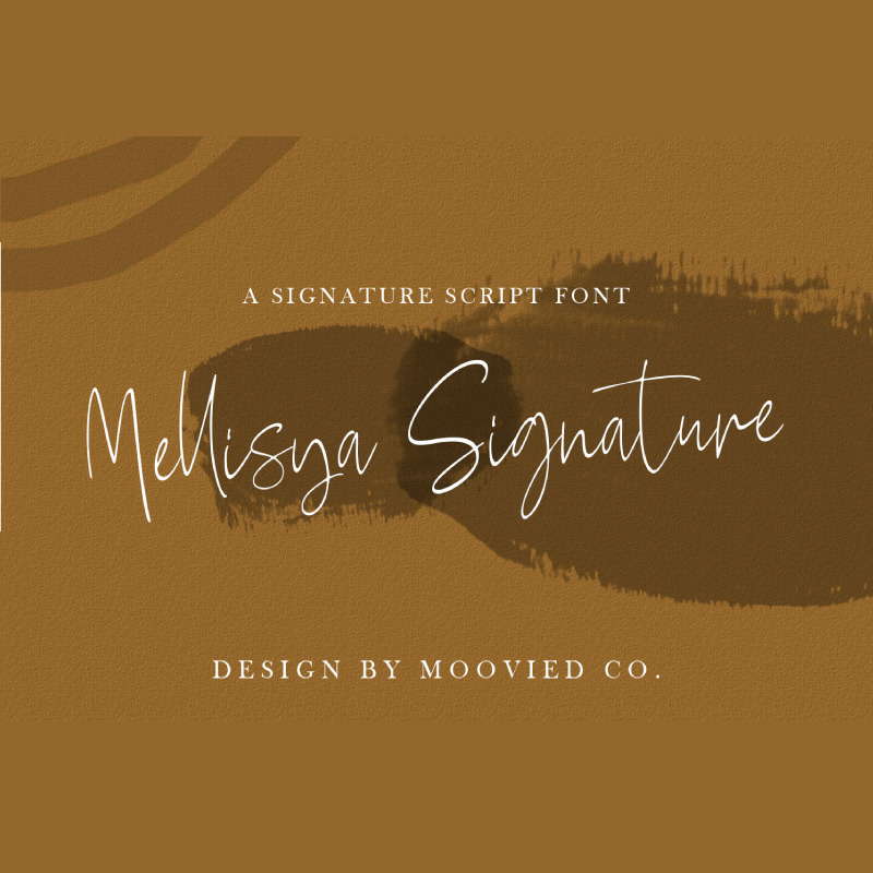 Mellisya Signature Font - Features Image 1