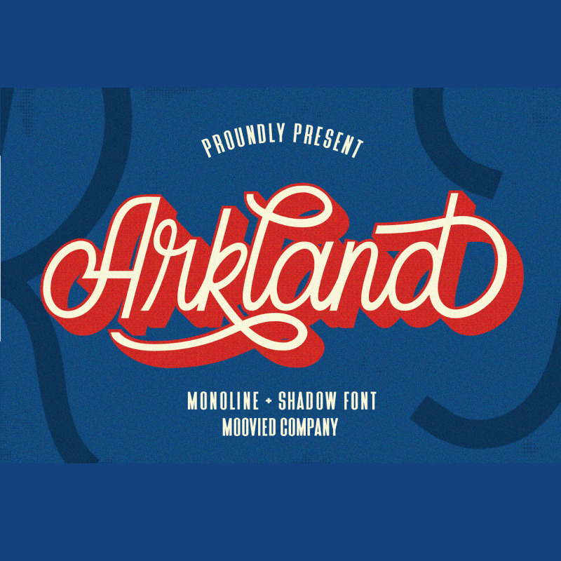 Arkland + Shadow Font - Features Image 1