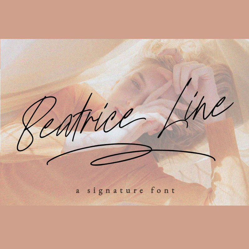 Beatriceline typsnitt - Features Image 1