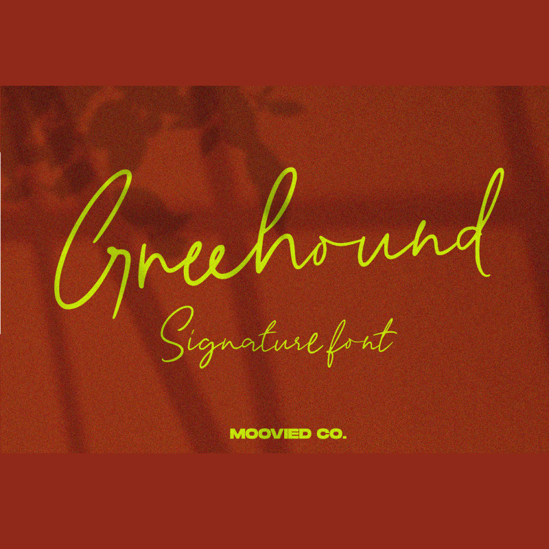 Greenhound typsnitt - Features Image 1
