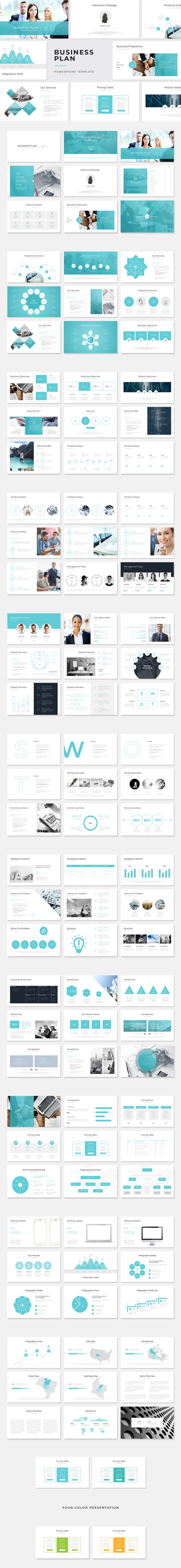 Business-Plan PowerPoint Template - Features Image 1