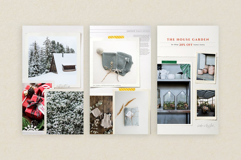 Paper Moodboard - Kit Social Media Template - Features Image 6