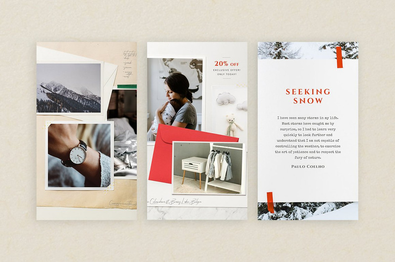Paper Moodboard - Kit Social Media Template - Features Image 7