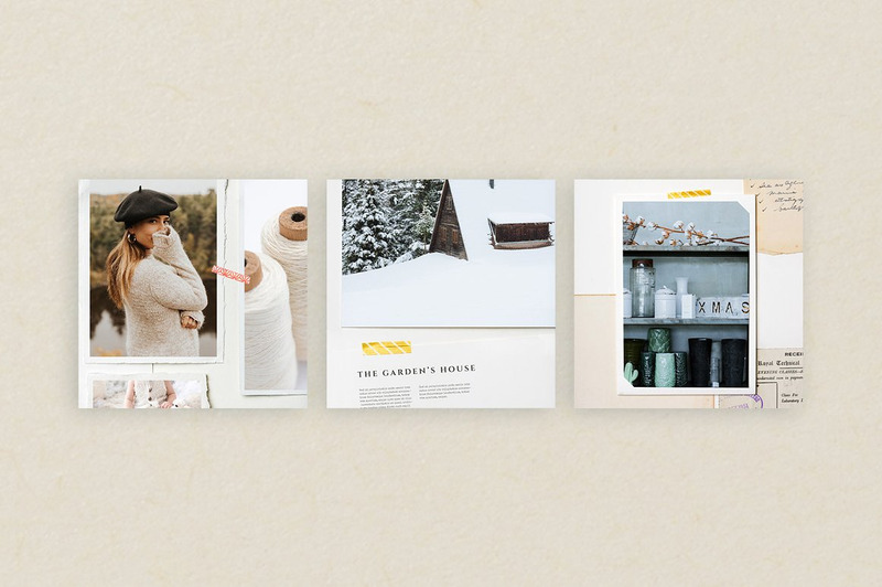 Paper Moodboard - Kit Social Media Template - Features Image 10