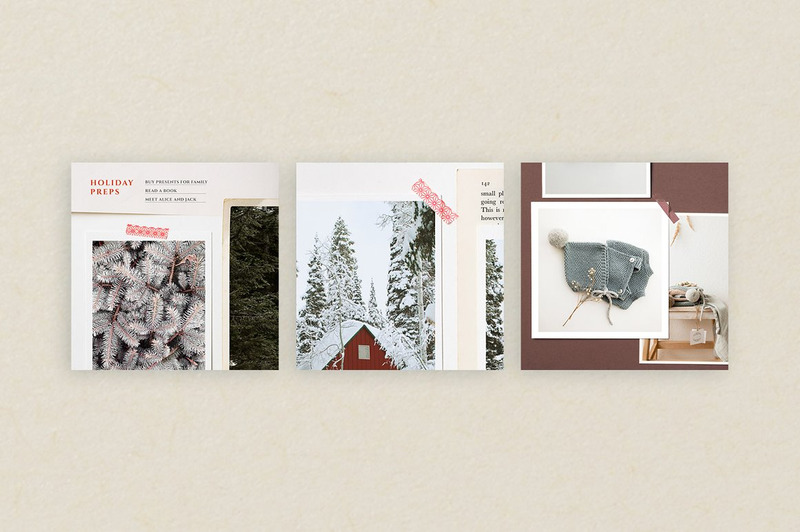 Paper Moodboard - Kit Social Media Template - Features Image 11