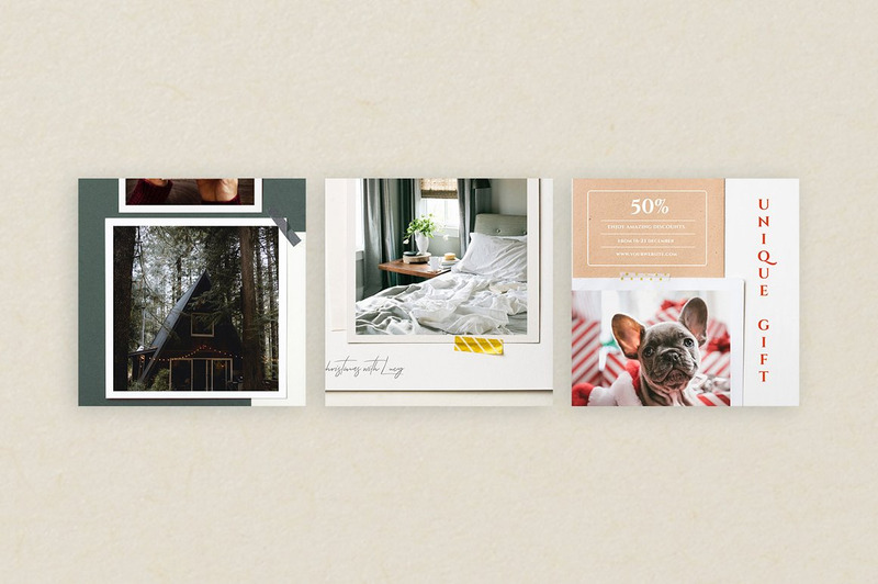 Paper Moodboard - Kit Social Media Template - Features Image 12