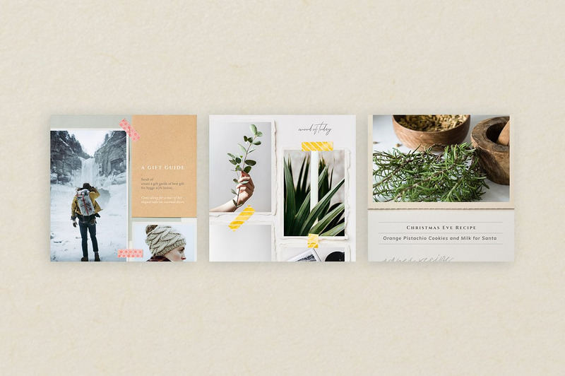 Paper Moodboard - Kit Social Media Template - Features Image 13