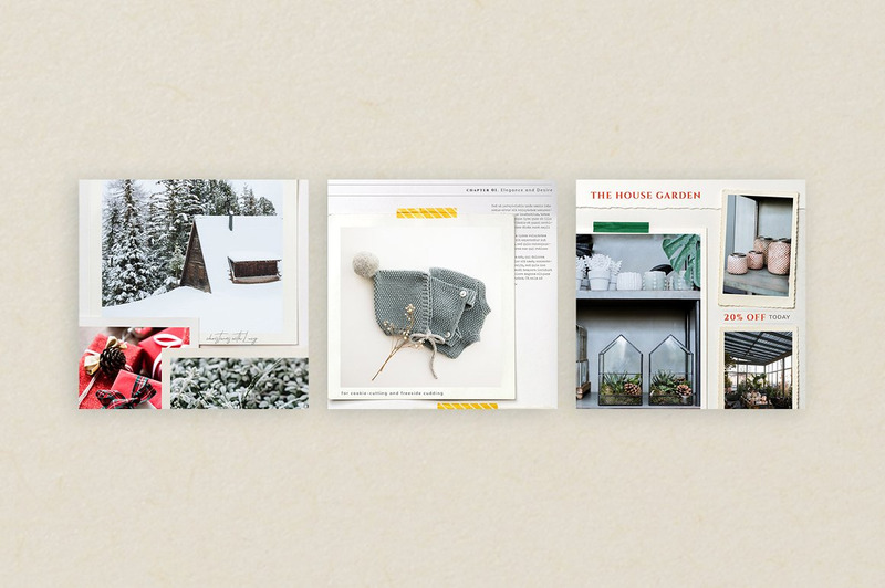 Paper Moodboard - Kit Social Media Template - Features Image 14