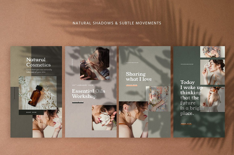 Natural Shadows Stories - l Kit Sosyal Medya Şablonu - Features Image 1