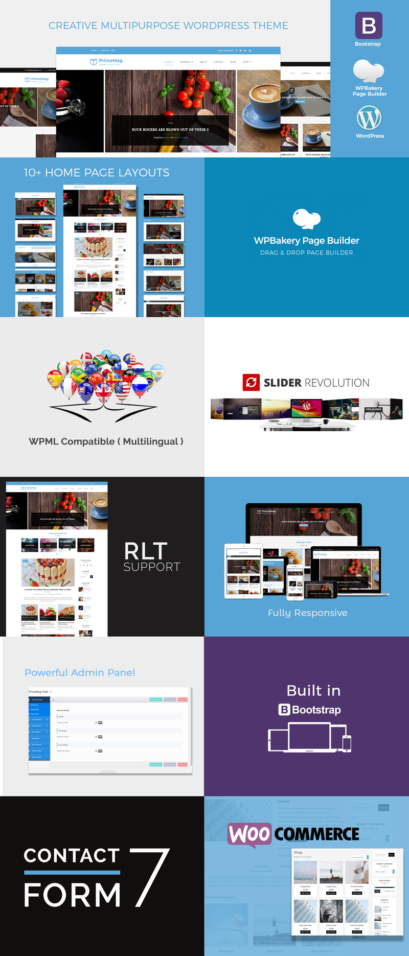 PrimaMag - Magazine and Blog WordPress Theme - Features Image 1