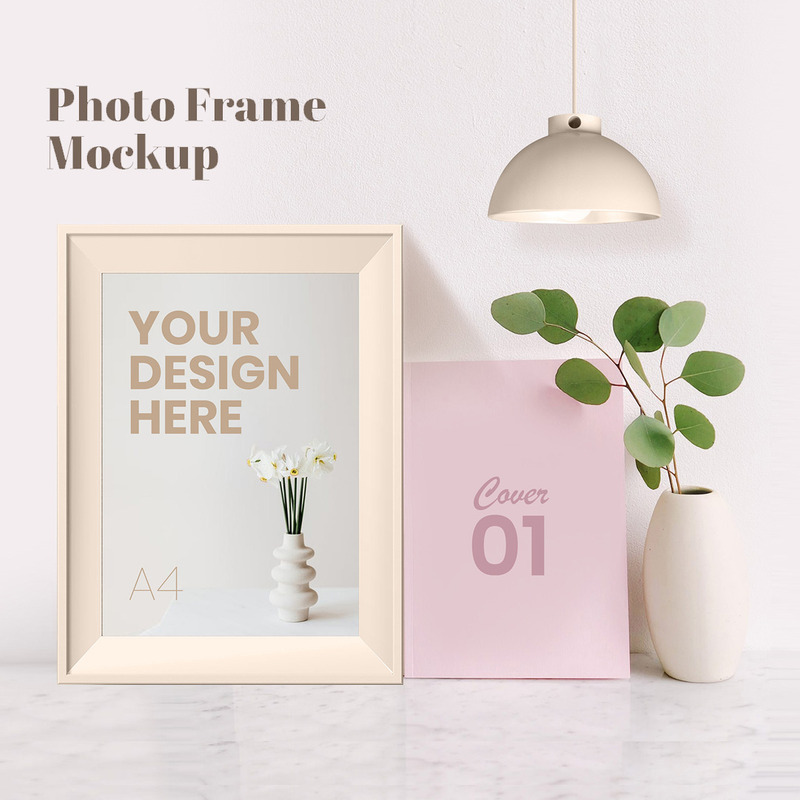 Photo Frame Product Mockup - Features Image 1