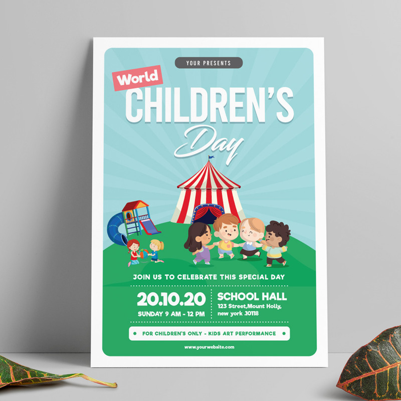 Children's Day Flyer - Illustration - Features Image 1