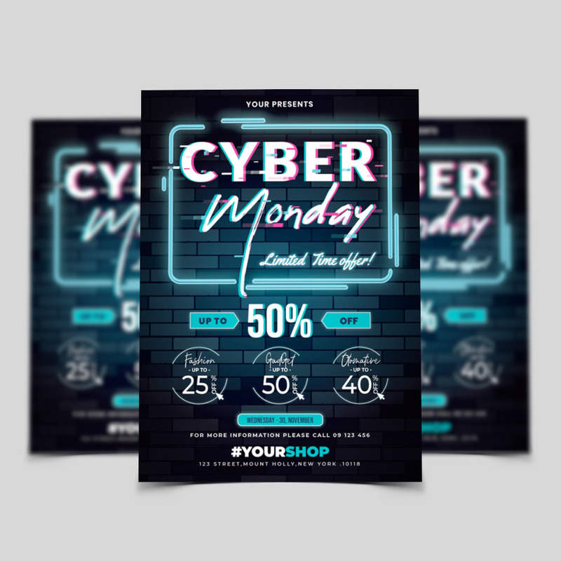 Cyber Monday - Ilustración - Características Imagen 1