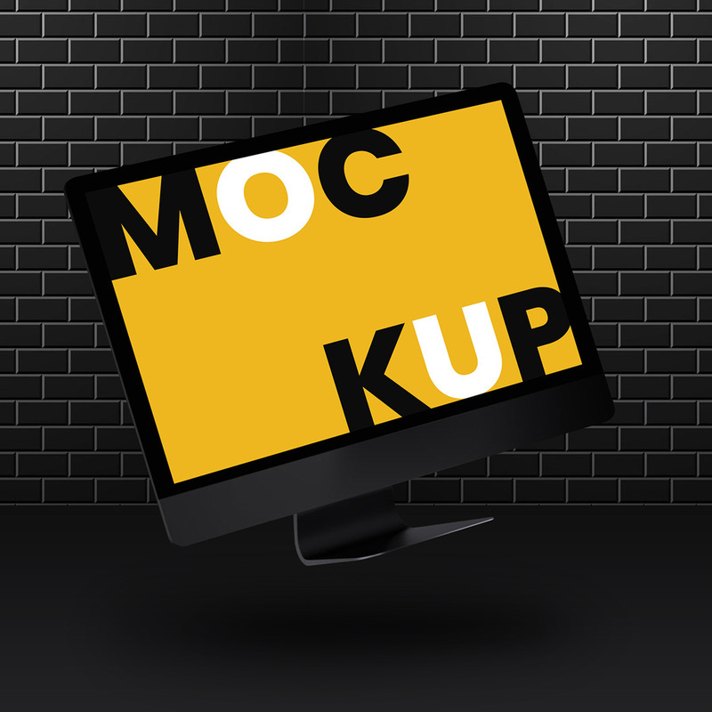Mockup del prodotto Dark Desktop - Caratteristiche Immagine 1