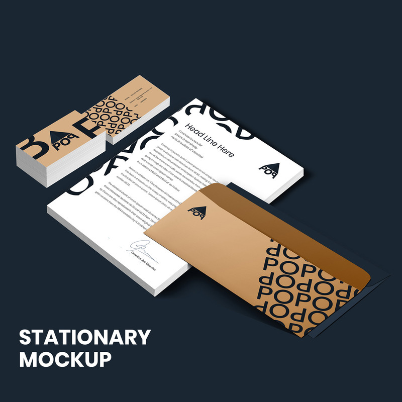 Mockup für Schreibwarenprodukte - Eigenschaften Bild 1
