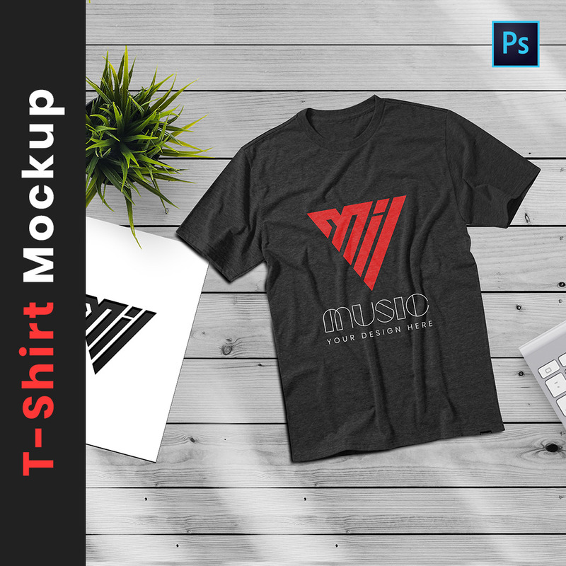 Mockup del prodotto TShirt - Caratteristiche Immagine 1
