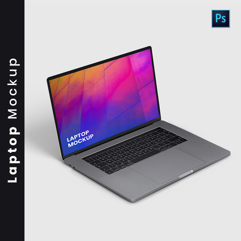 Mockup del prodotto portatile - Caratteristiche Immagine 1