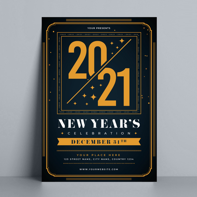 New Year - Corporate Identity Template - Features Image 1