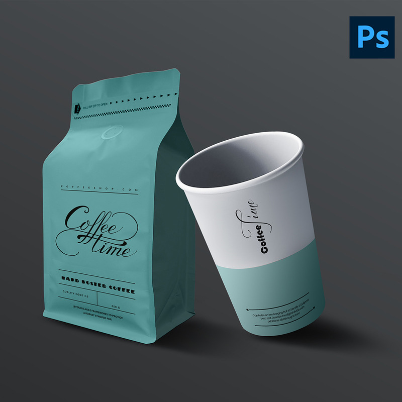 Coffe Cup Pack ürün maketi - Features Image 1