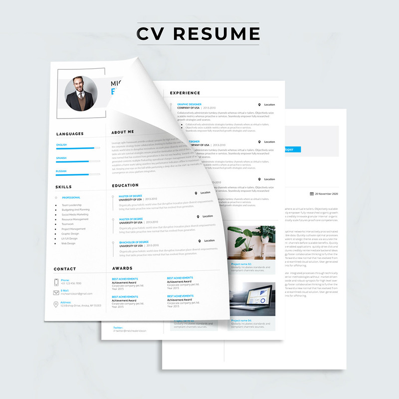 Kreativ CV-mall - Features Image 1