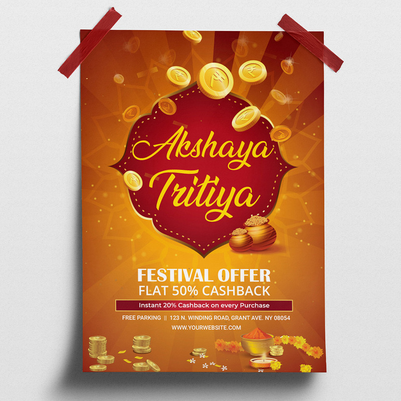 Akshaya Tritiya - Corporate Identity Template - Features Image 1