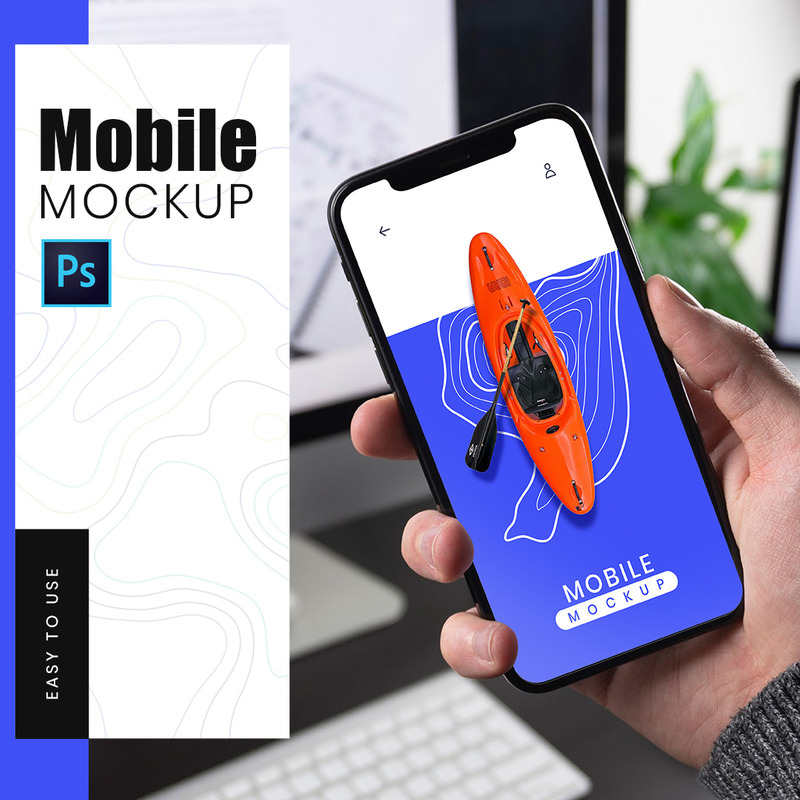 Mobil ürün mockup - Features Image 1