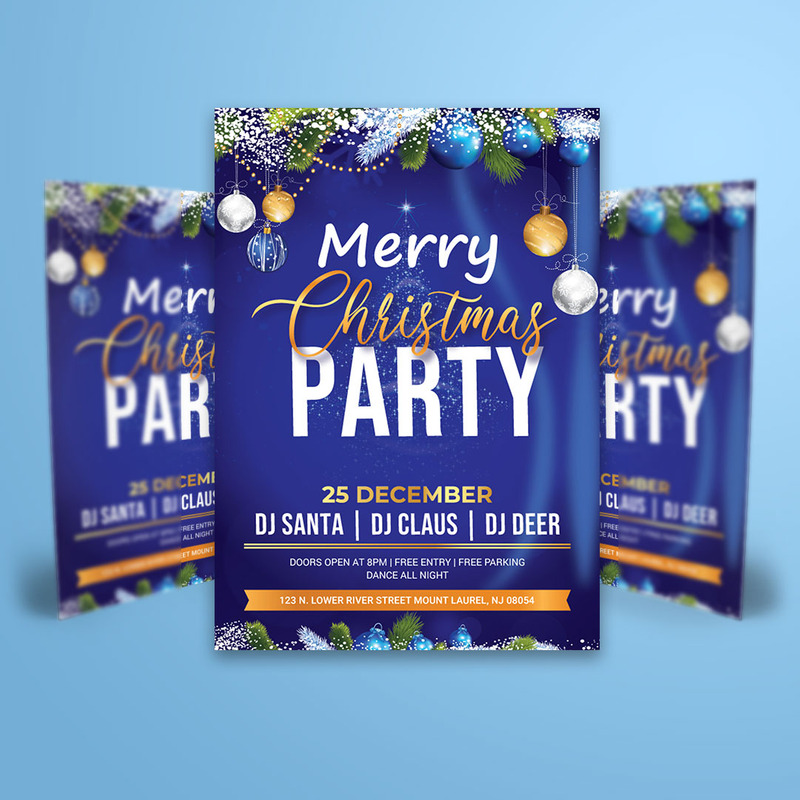 Christmas Flyer - Corporate Identity Template - Features Image 1