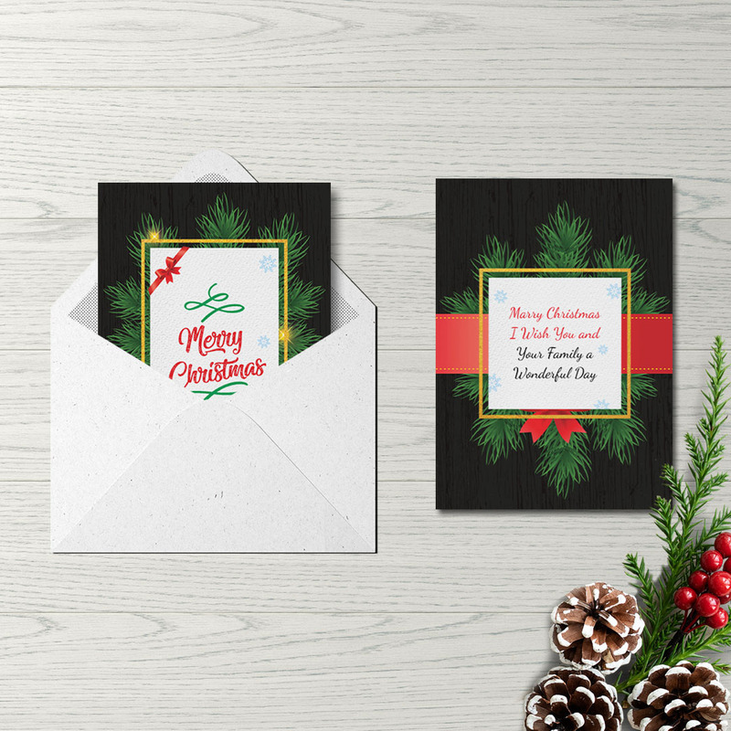 Christmas Greeting Card - Corporate Identity Template - Features Image 1