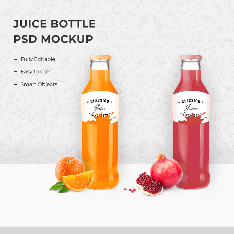 Produktmodell der Saftflasche - Eigenschaften Bild 1
