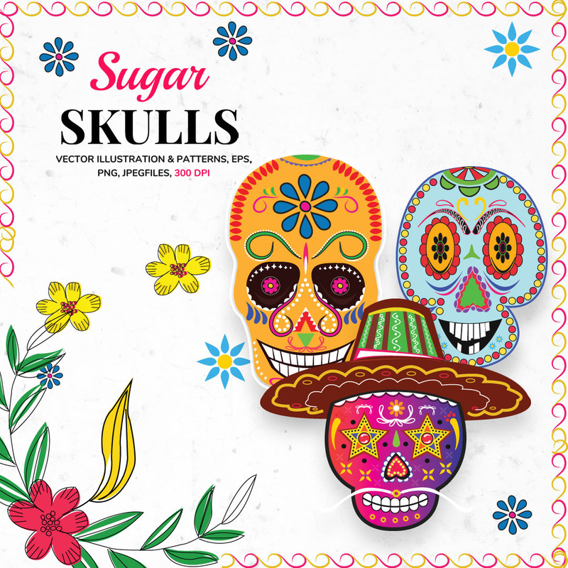 Sugar Skulls - Illustratie - Features Image 1