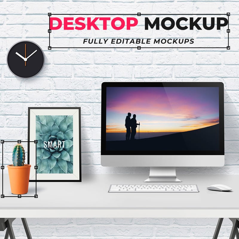 Mockup di prodotto desktop - Caratteristiche Immagine 1