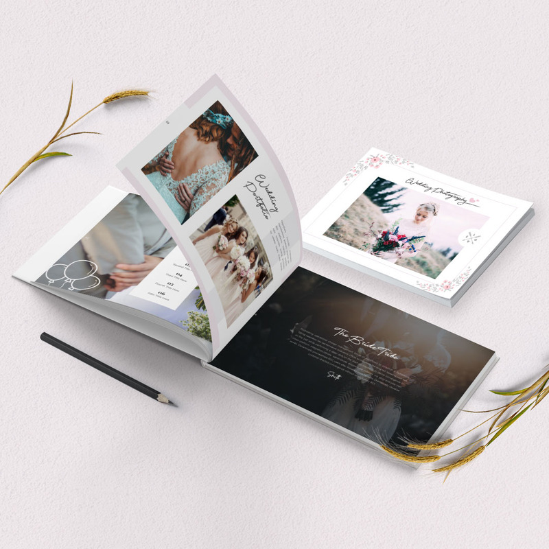 Wedding Photography Lookbook - Corporate Identity Template - Features Image 1