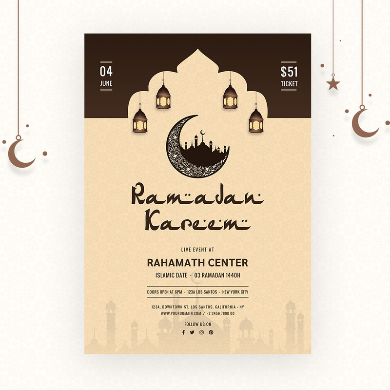 Flyer Ramadan - Modèle d'identité d'entreprise - Caractéristiques de l’image 1