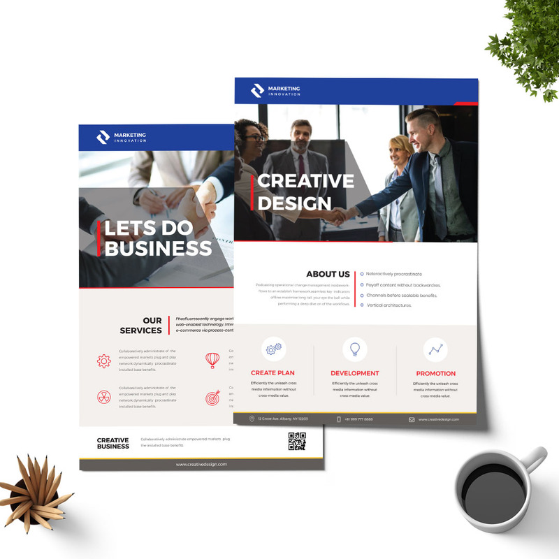 Business Flyer Corporate Identity Template - Features Image 1
