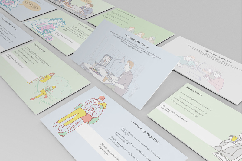 Menschliche Gefühle illustrativ - Keynote-Vorlage - Eigenschaften Bild 2