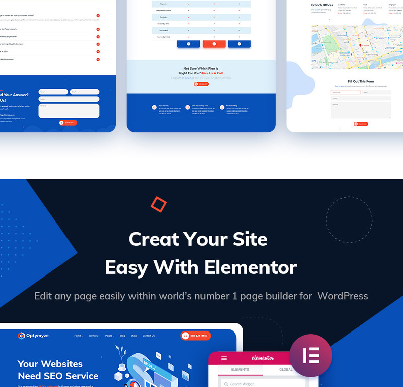 Optymyze - SEO WordPress Theme #104002 - TemplateMonster