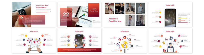 Modern Clean Presentation PowerPoint Template - Features Image 3