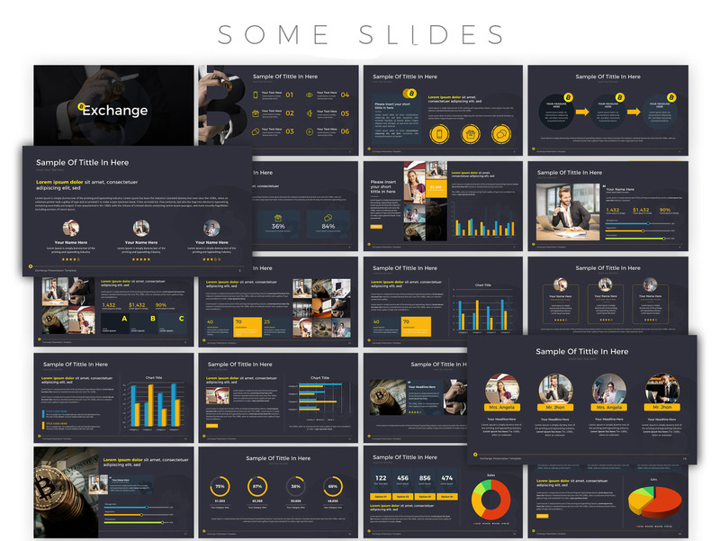 B-Exchange Presentation - - Keynote template - Features Image 2