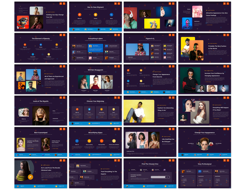 Modello PowerPoint a pois - Caratteristiche Immagine 2
