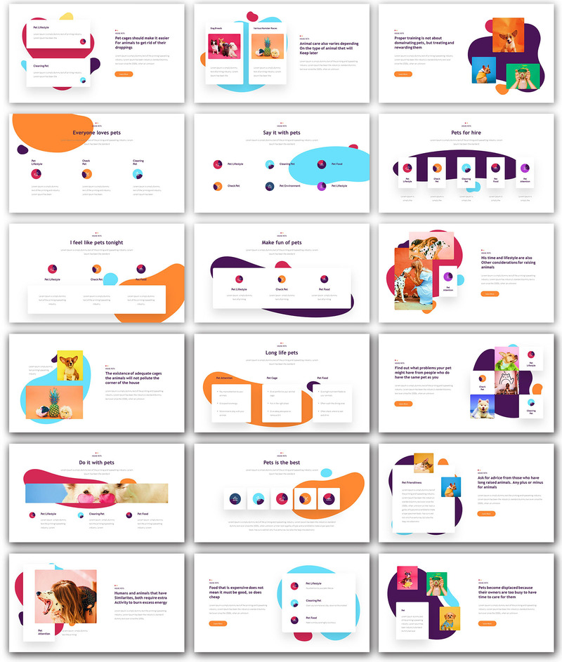House Pet Presentation PowerPoint Template - Features Image 3