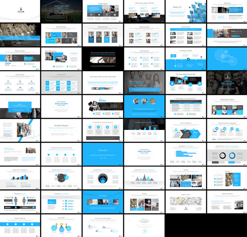 Bravo | Multipurpose Business PowerPoint template - Features Image 1