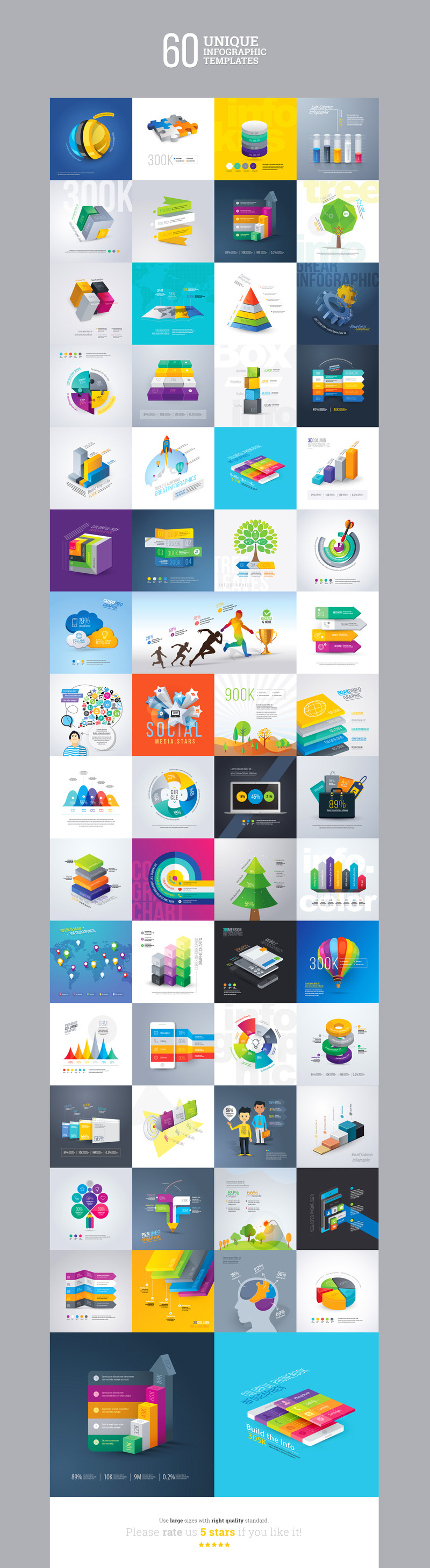 Większość z nich korzysta z podstawowych mega elementów infografiki - Obraz funkcji 1